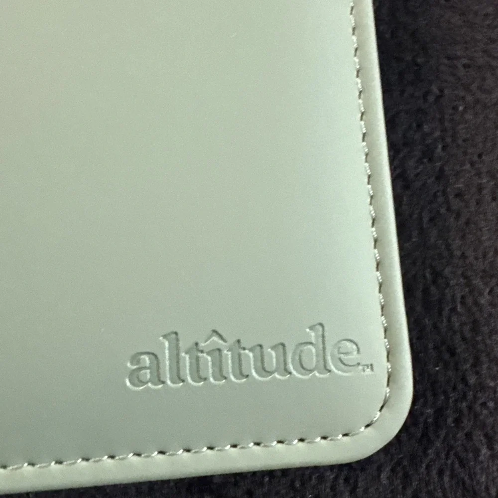 Altitude Padfolio Debossed Arch‎ Dark Sage With Two Pockets 8x11 Notepad